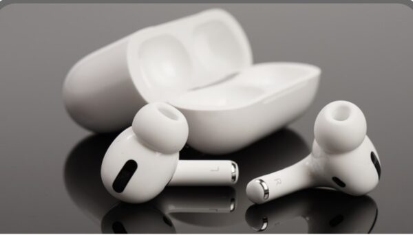 white AirPods